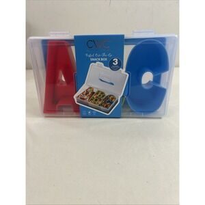 CWC Cook With Color ABC Perfect On The Go Snack Box NEW